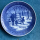 Wall plates Christmas Denmark Royal Copenhagen years 72-87
