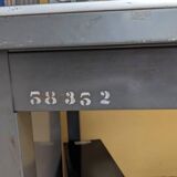Industrial metal desk