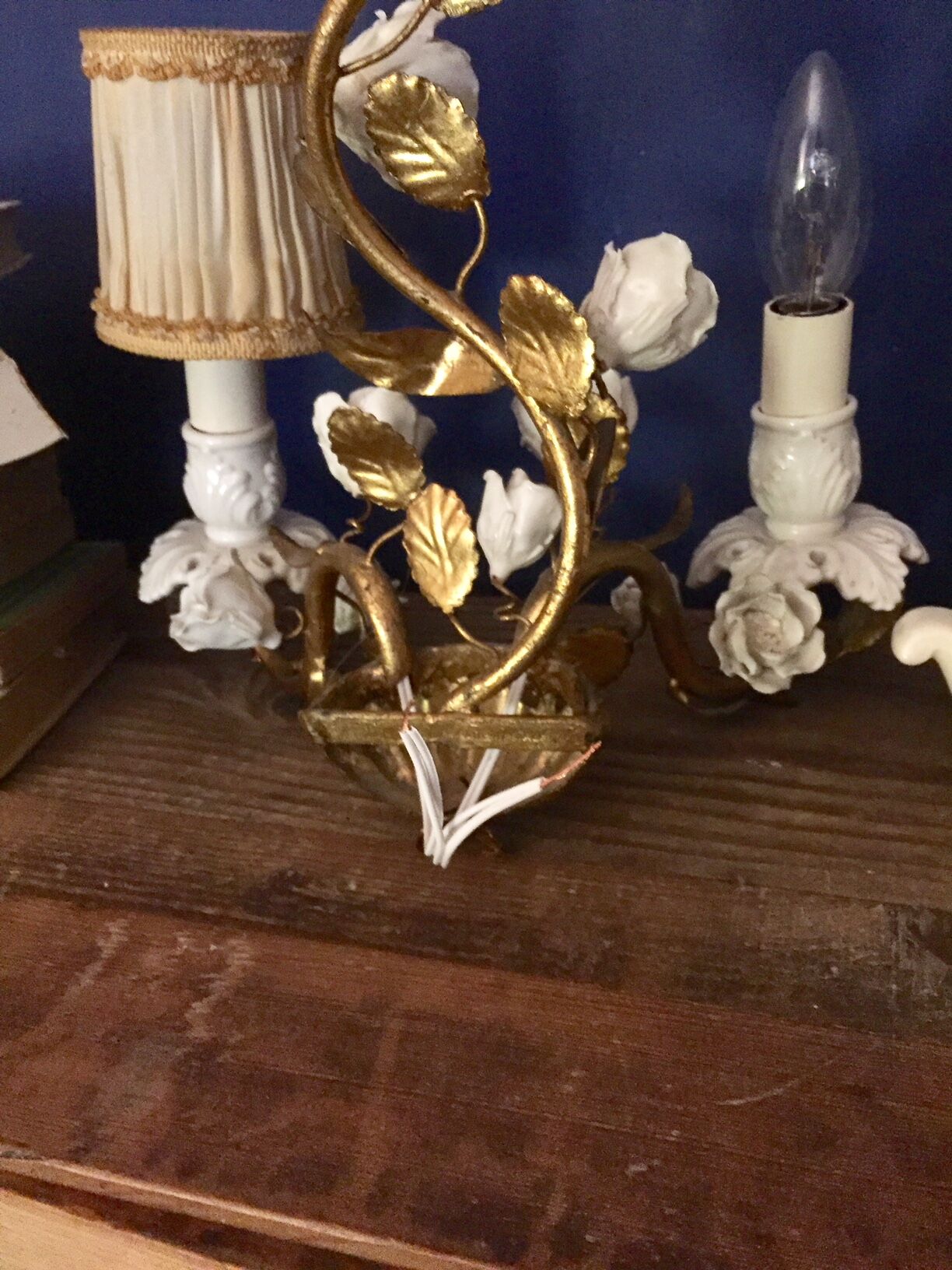 Porcelain sconces