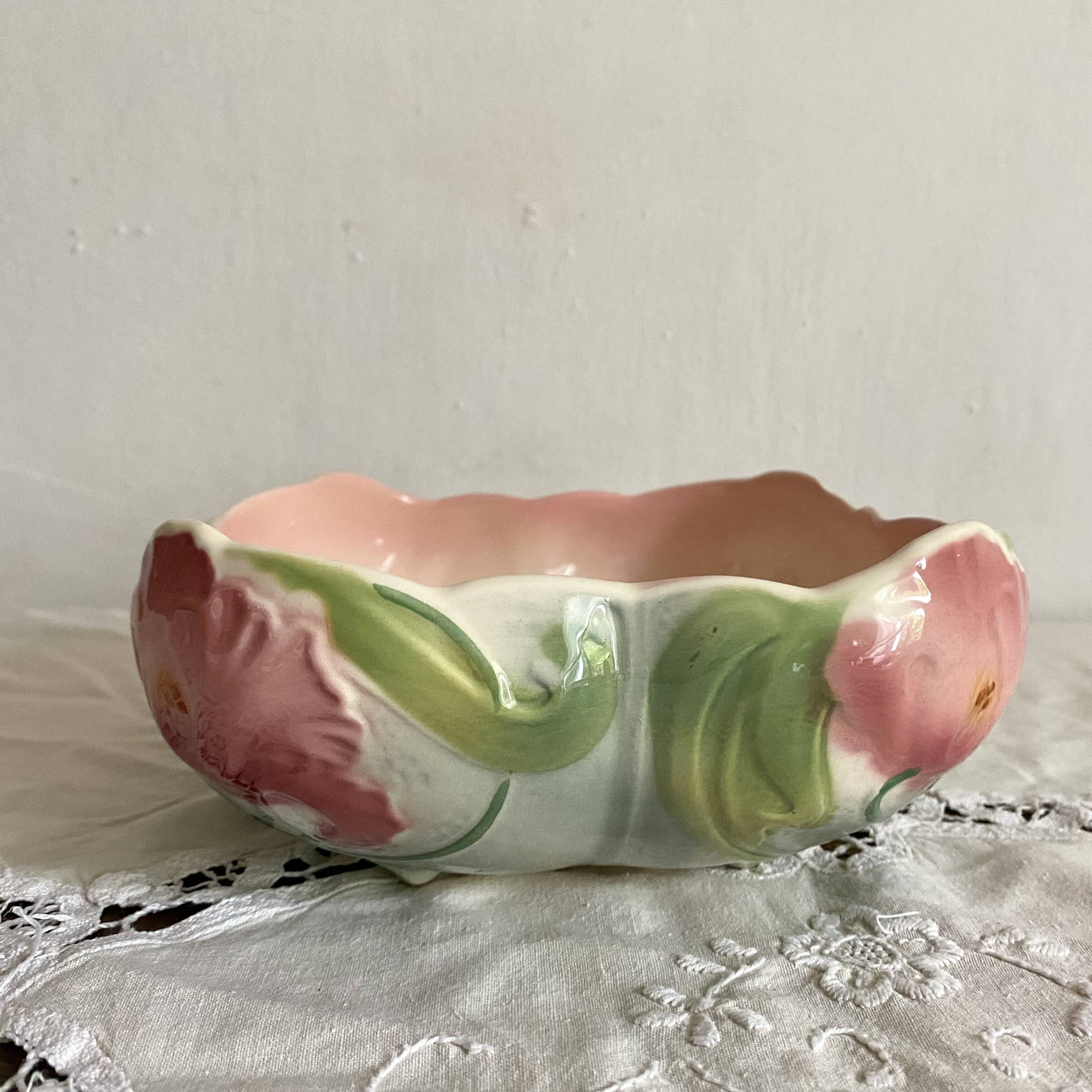 St Clément France Art Nouveau slip dish