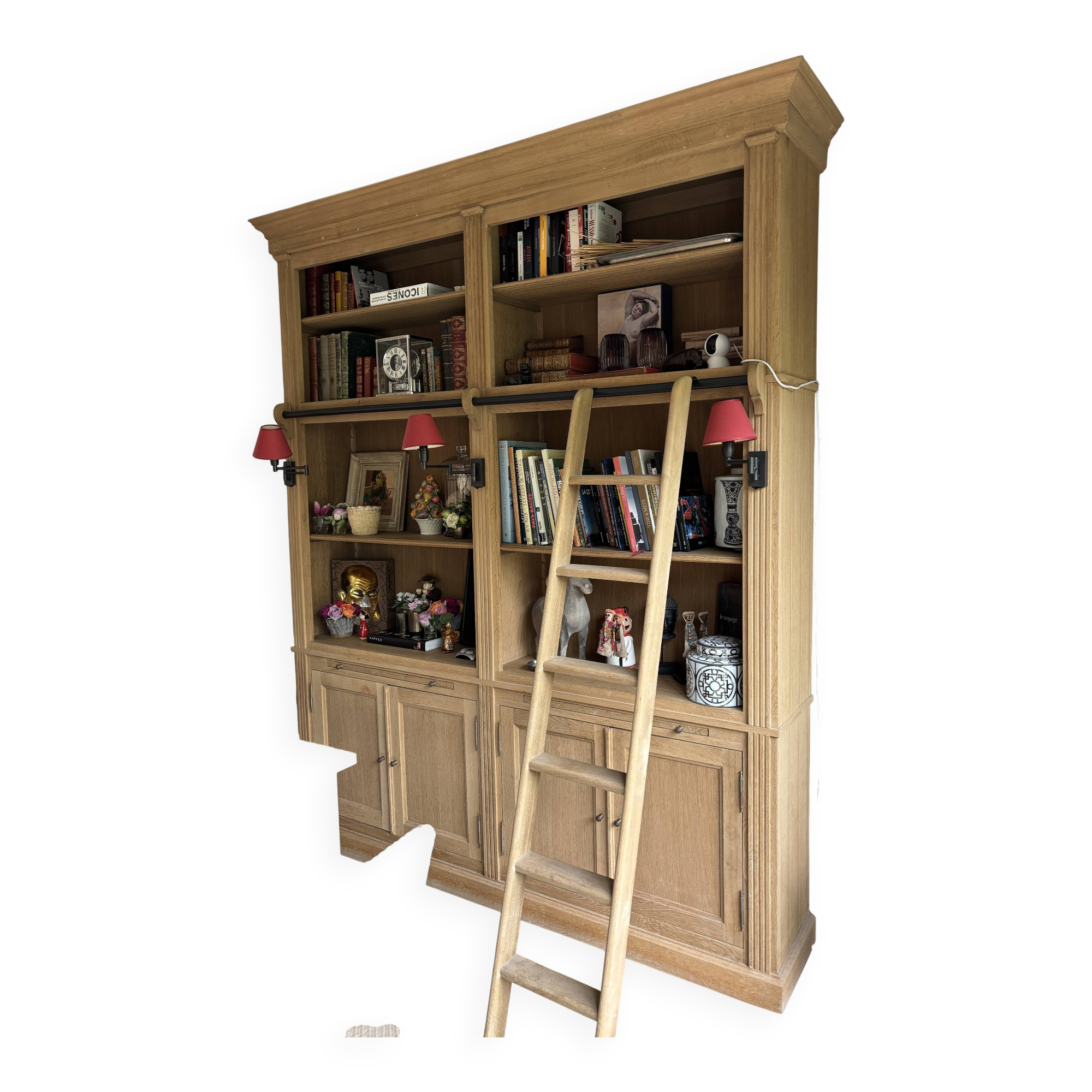 Flamant library model Balmore