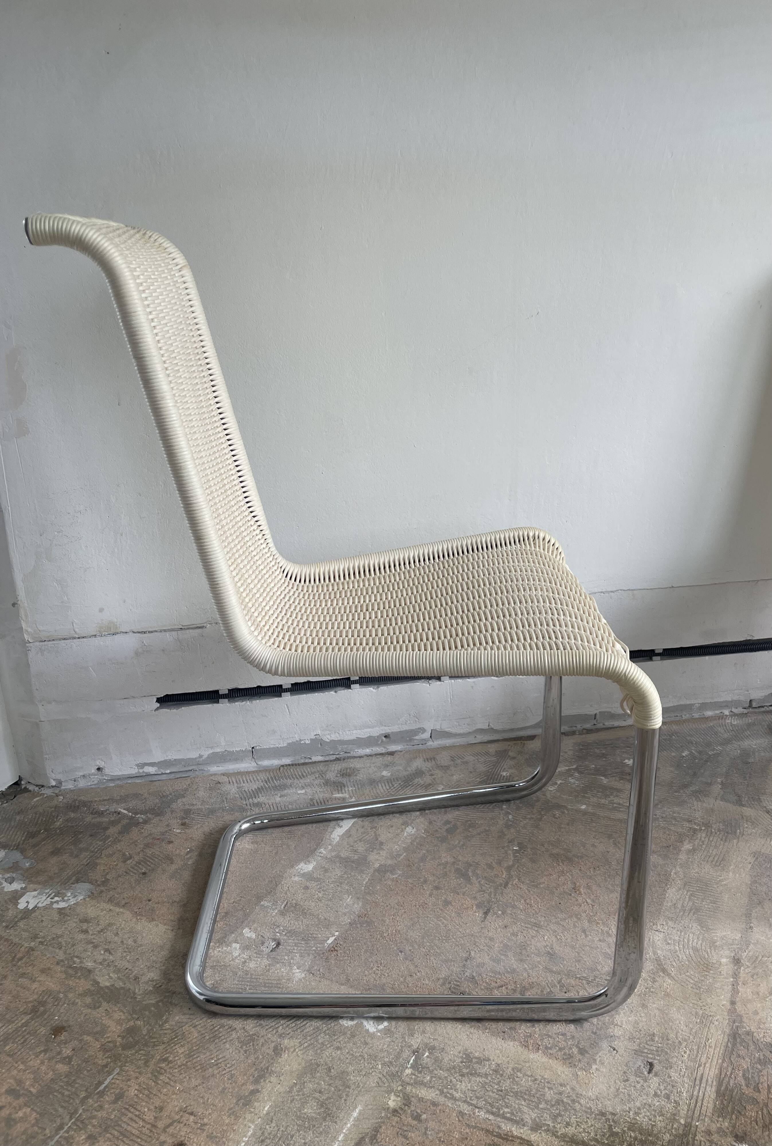 Six B20, cantilever chairs (Kragstuhl) by Alex Bruchhäuser for Tecta