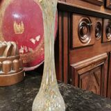 Glass end XIX vase