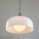 Large Space Age Pendant in White from Guzzini, 1970s
