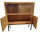 Vitrine / meuble bar / armoire vintage en bois