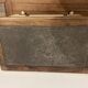 Chest of drawers with two drawers in wood