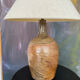 Lampe grès émaillé vintage années 60