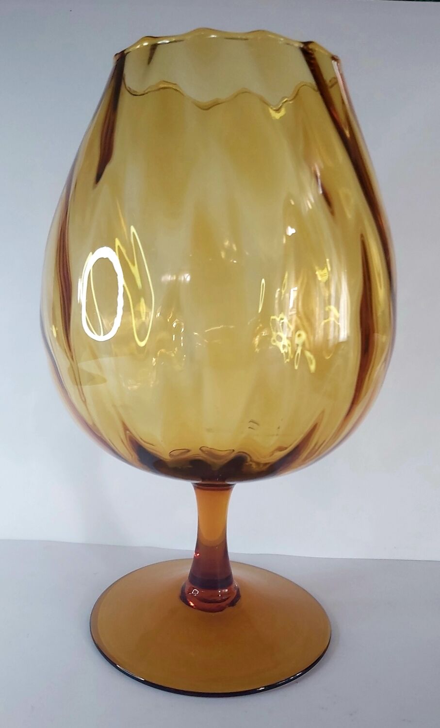 Cognac glass vase from the 70's