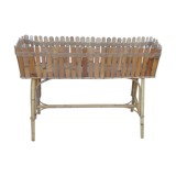 Vintage rot root plant door