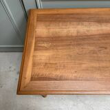 Renovated table with turned legs