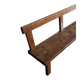 Old wooden bench