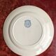 Lot of 3 flat plates in earthenware Choisy the King Iron Earth model Pompadour