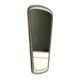 Mid Century mosaic wall mirror with brass frame by Münchner Zierspiegel