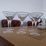 Six verres à Martini Tanqueray N10