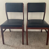 Pair of Scandinavian chairs from the 60s