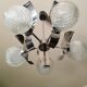 Vintage Space Age chandelier 5 lights