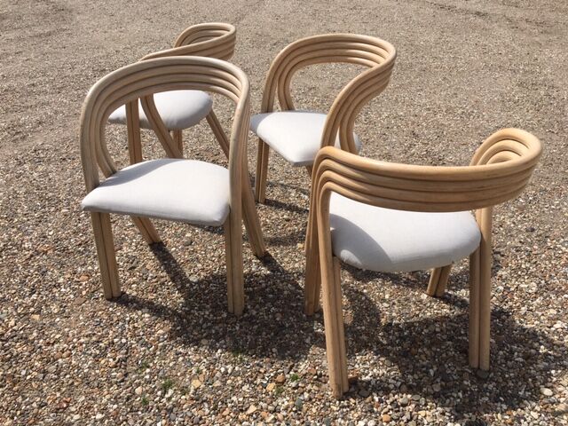 Set de 4 chaises Axel Enthoven pour Rohe Noordwolde 1970's