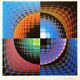 Lithographie de Victor Vasarely, édition limitée numérotée, années 1970 - signée