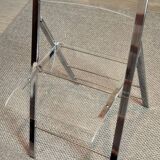 Set of 4 chairs signed "Kare Design", 70s