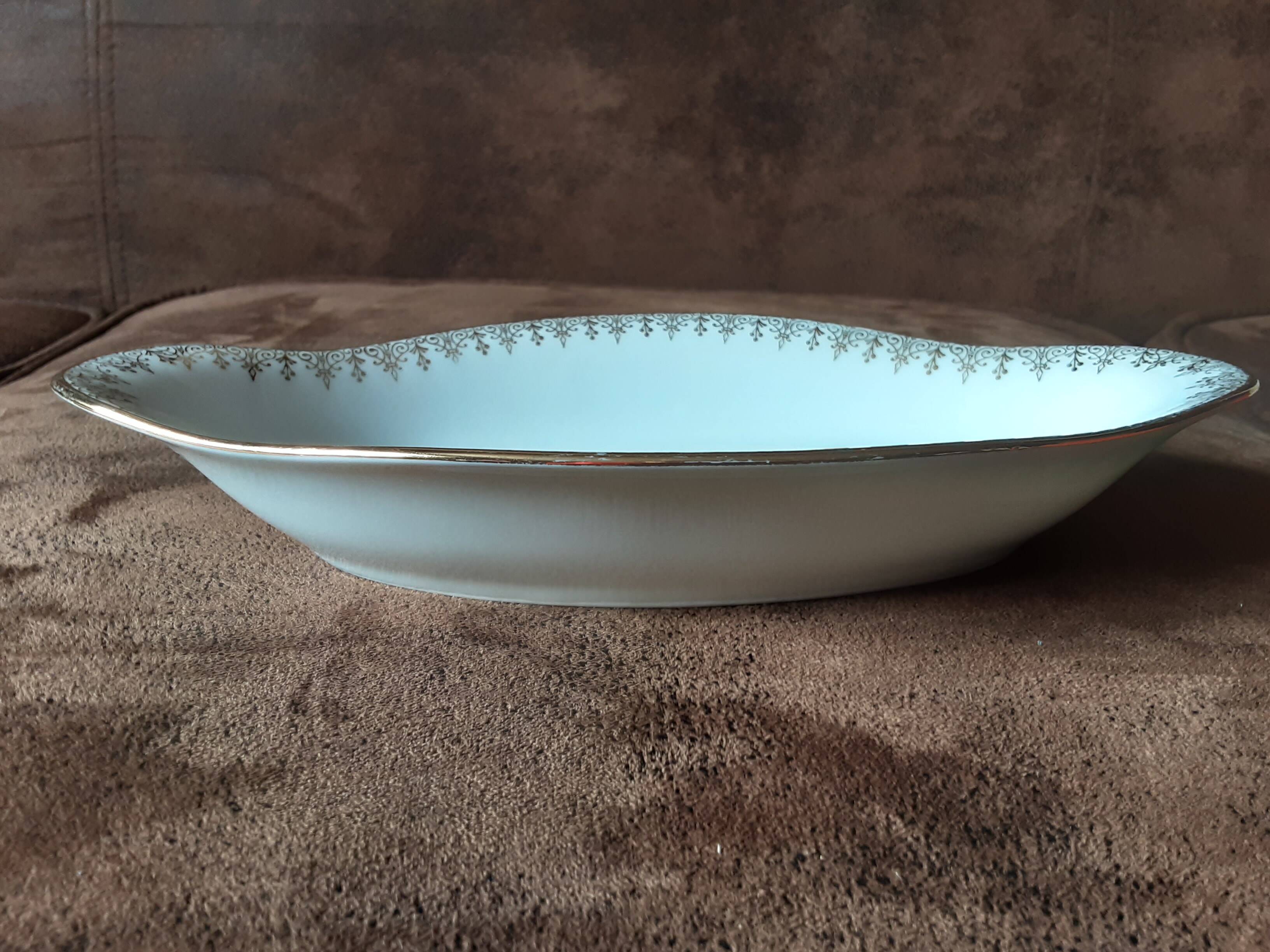 Limoges porcelain butter dish