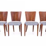 Table with chairs designed by J. Halabal from the 1930s, Czechoslovakia.