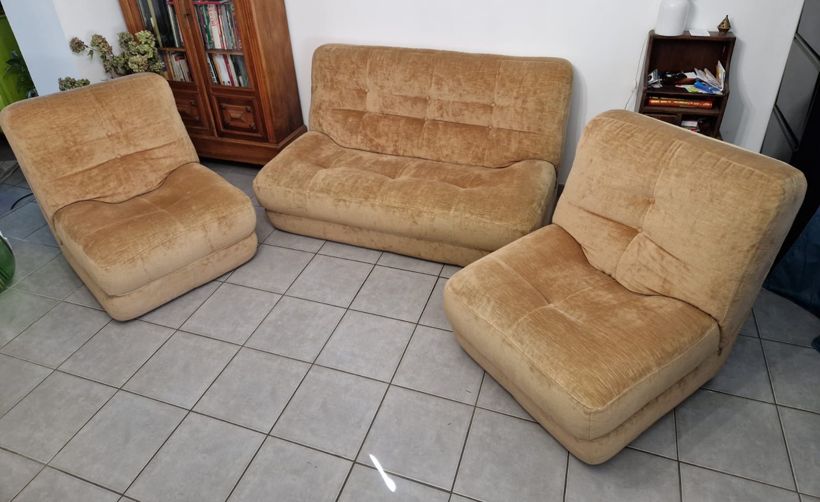 Sofa and convertible heaters 1970