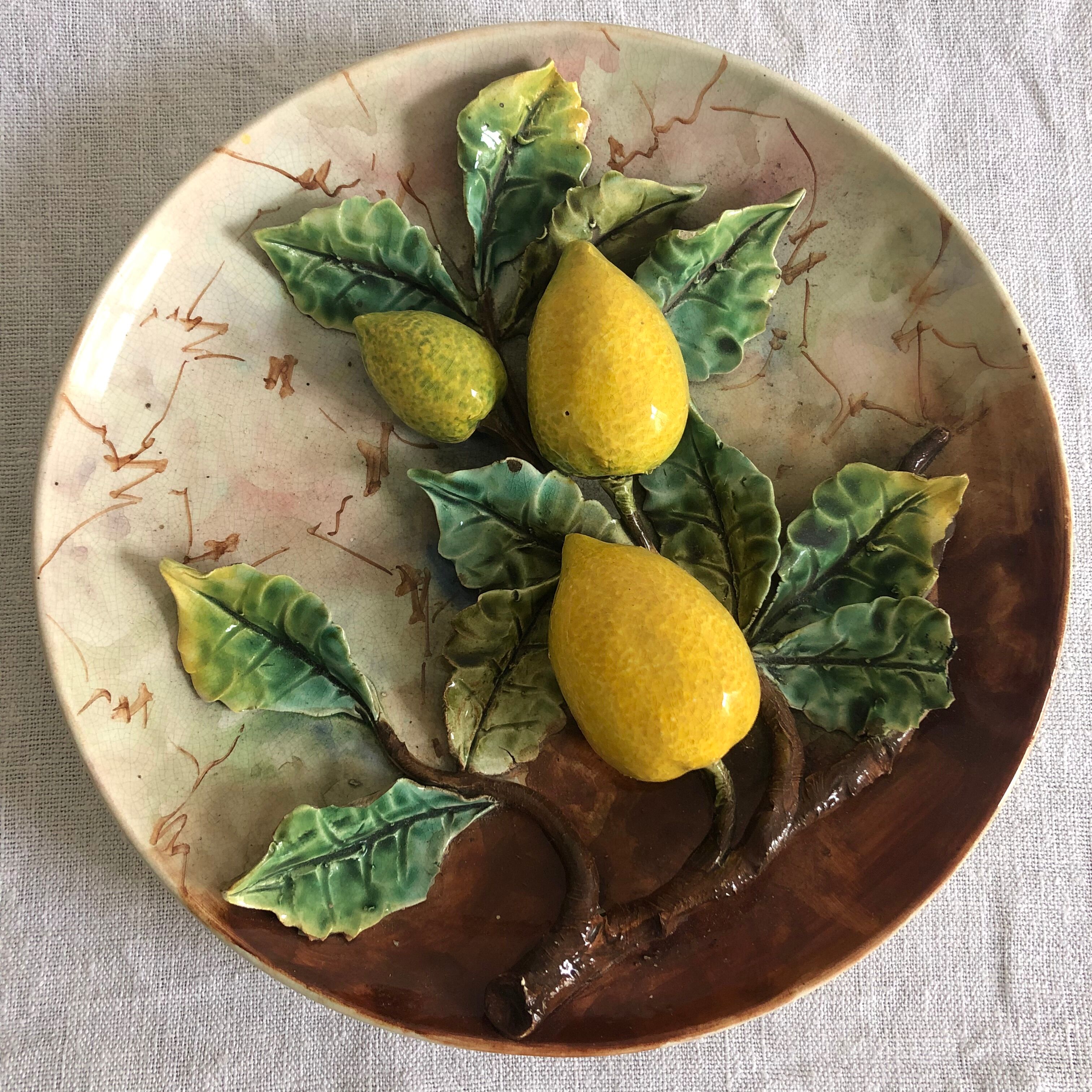 Slurry plate, lemons