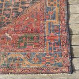 Tapis persan ancien de 1.62 m de large et 2.33 mètres de longueur