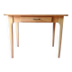 Vintage 1980s solid wood kitchen table or desk