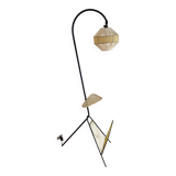 Vintage tripod floor lamp