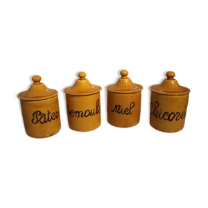 4 pots de présentation