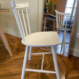 Chaise J46 FDB Mobler blanche
