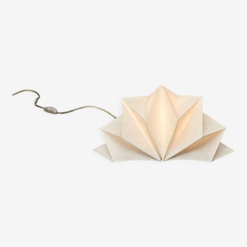 Hoshigame table lamp designed by Issey Miyake for Artemide