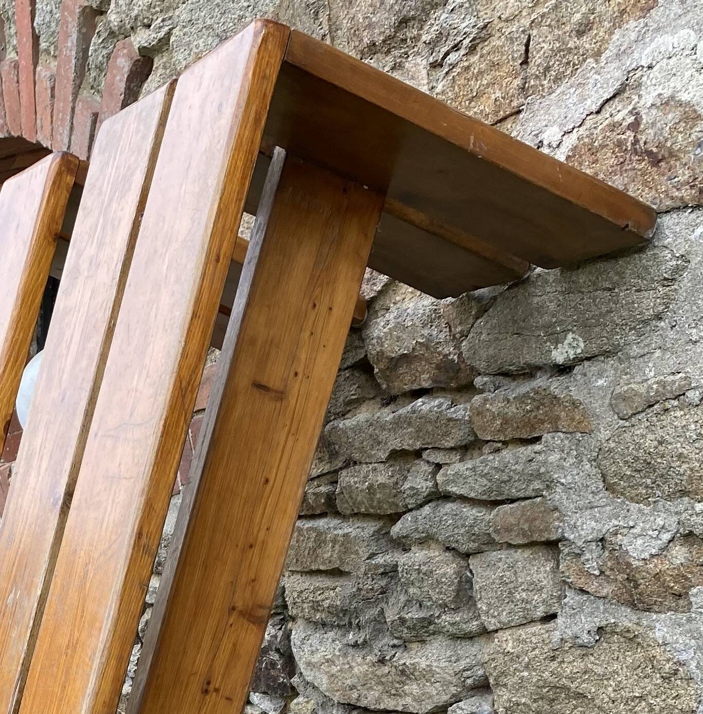 Charlotte Perriand Pair of benches Les Arcs 1600