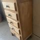 Vintage 5-drawer chest of drawers from 1950 in wood