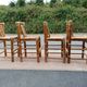 Bamboo high chairs