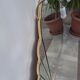 Vintage italian art deco fan mirror 110x120cm
