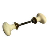 Old beige door handle