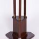 Restored ArtDeco Oak Pedestal, Revived Polish, Czechia, 1920s