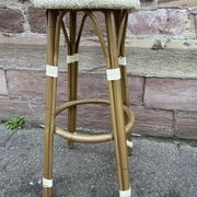 Paire de tabouret de bar style drucker paris café