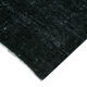 Tapis oriental tissé à la main 286 cm x 351 cm en laine noire