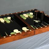 Mahogany Backgammon Apron – 1920