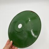 Green enamel cake