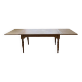 Extendable walnut farmhouse table 150-250cm