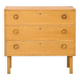 Scandinavian oak chest of drawers