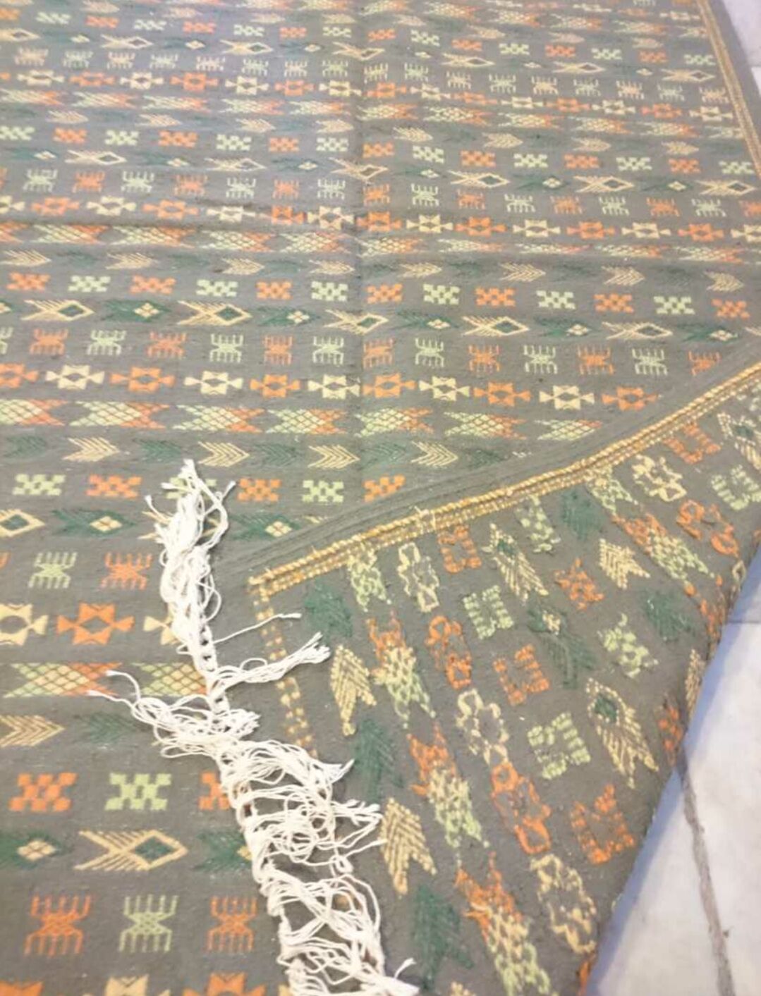 Berber carpet in pure wool 155x255cm