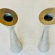 Paire de bougeoirs scandinaves par Broste, Copenhagen, circa 1970-1980
