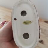 Set of salt shaker and pepper vintage apple slip in basket made in Korea