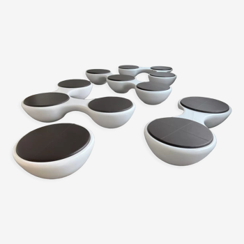 Set of 5 Union bench modules by Jangir Maddadi