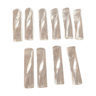 crystal knife holders